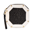 OCTAGON PYTHON CLUTCH: Handbags & Accessories | Antoinette Lee Designs ...